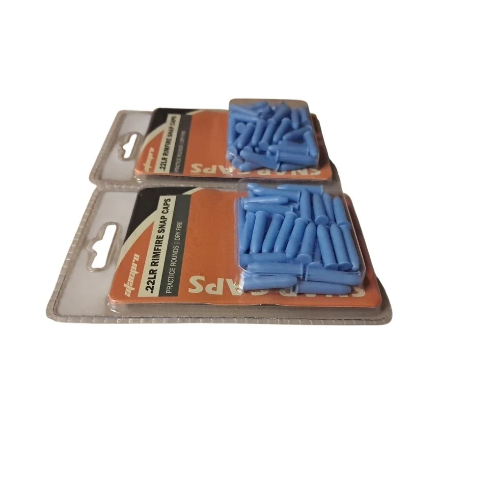 22 LR Rimfire Plastic 2 Pack Of  50 Pack of Safety Snap Caps A TAC Pro